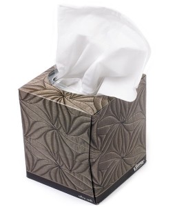 Tissues for treating nasal issues associated with asthma