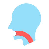 irritated throat graphic