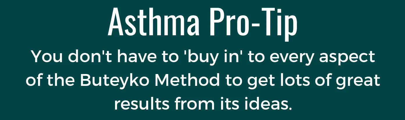 buteyko pro tip graphic