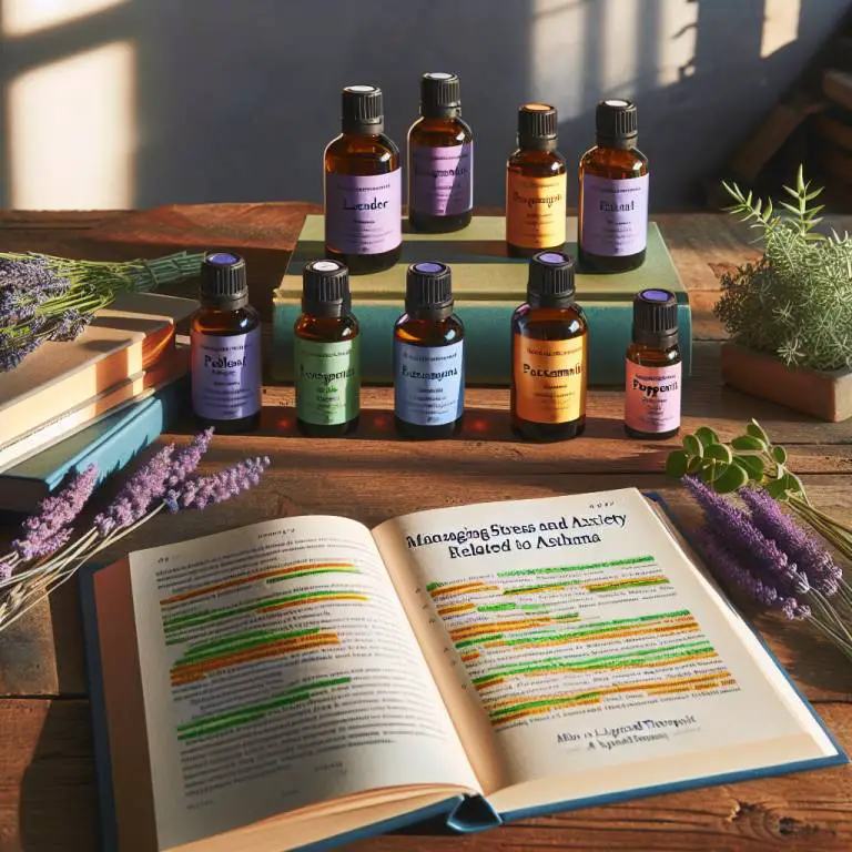 Can essential oils help with asthma-induced stress and anxiety?