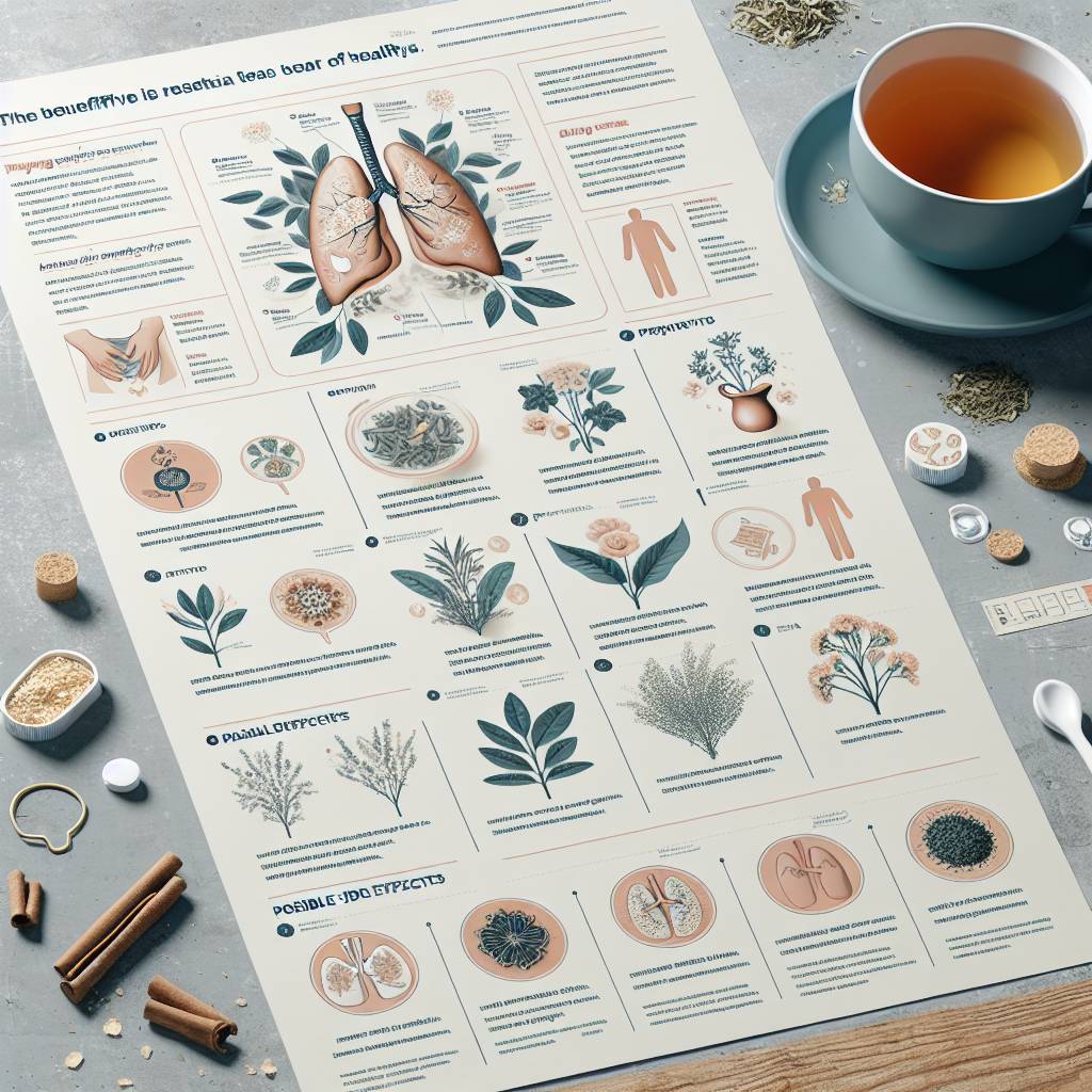 Notes on safe use of herbal teas for respiratory health, ensuring informed choices for natural support.